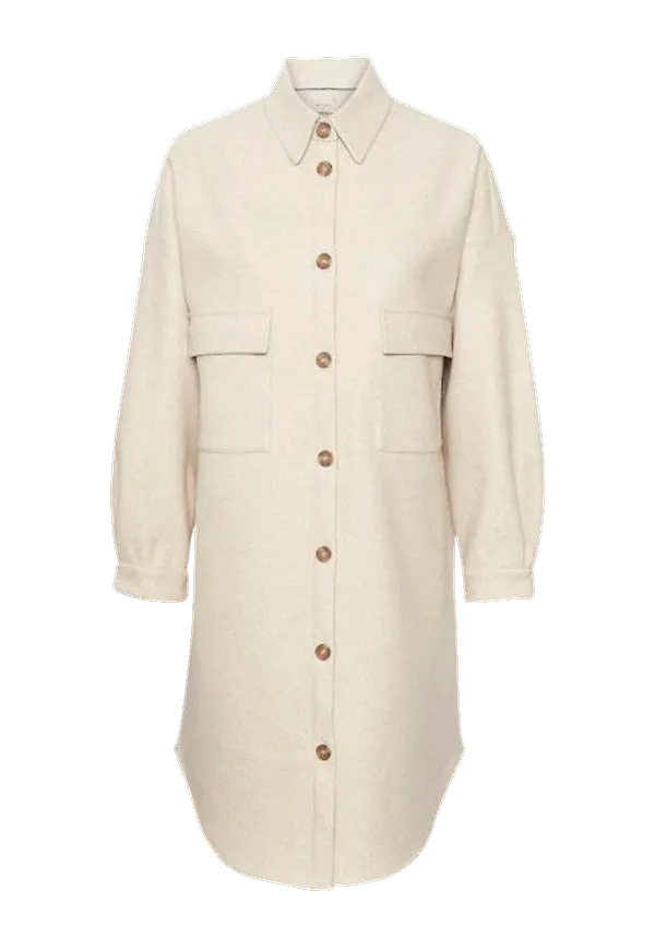Cream - Jacka crClara Shirtjacket - Natur