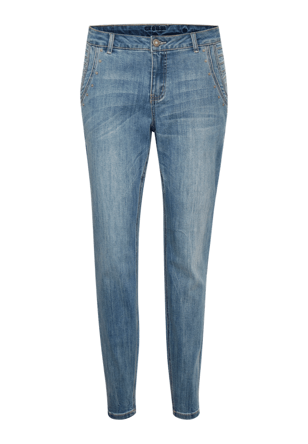 Cream - Jeans crVelia Jean Baiily Fit 7/8 - Blå