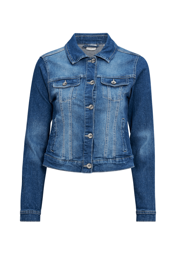 Cream - Jeansjacka Lisa Denim Jacket - Blå