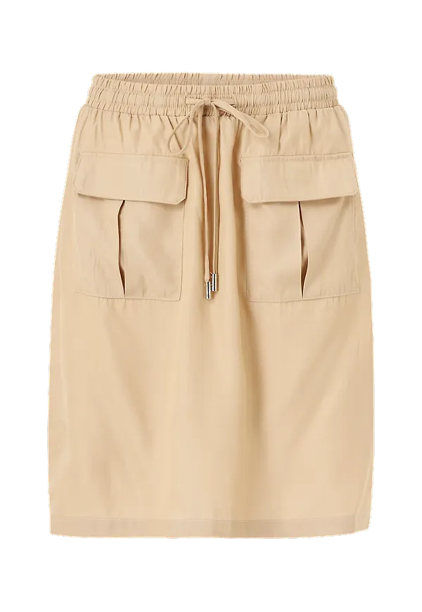 Cream - Kjol crAllies skirt - Natur