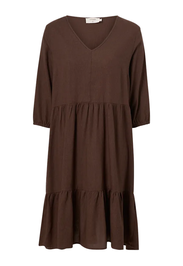 Cream - Klänning crVenta Dress - Kim Fit - Brun