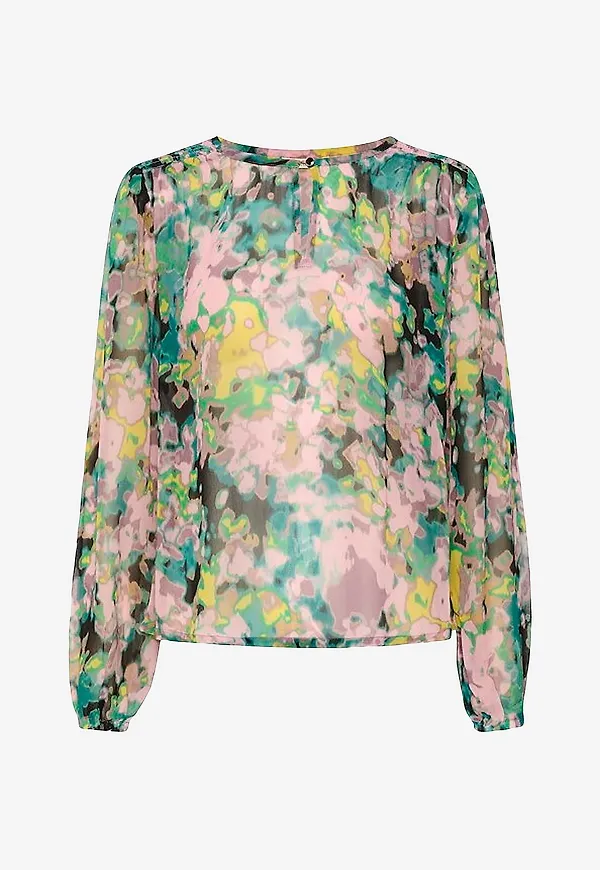 Cream - Blus crBirgitta Blouse - Rosa