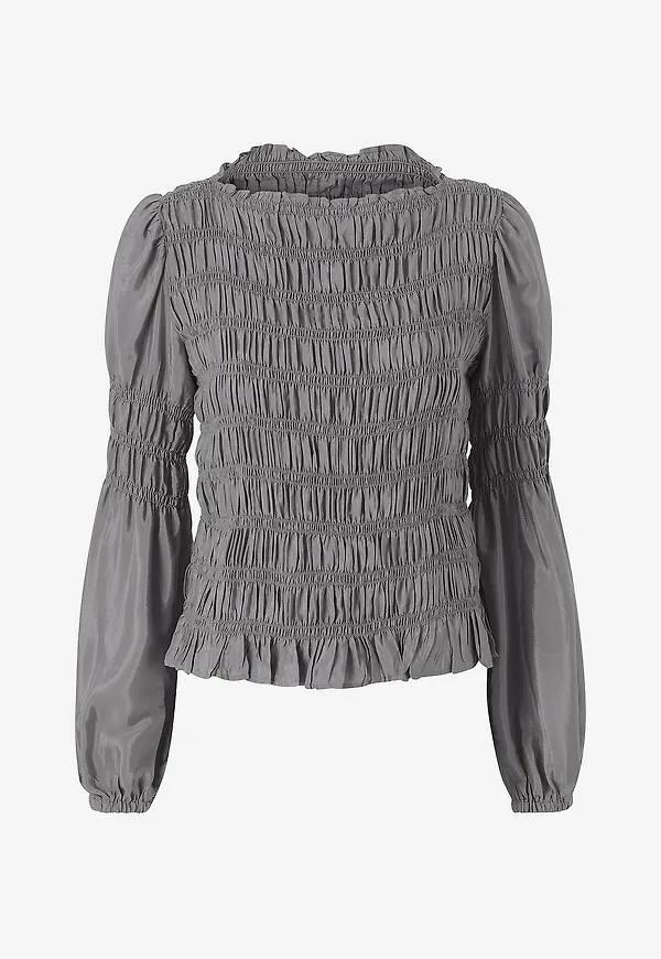 Cream - Blus crHenva Blouse - Grå