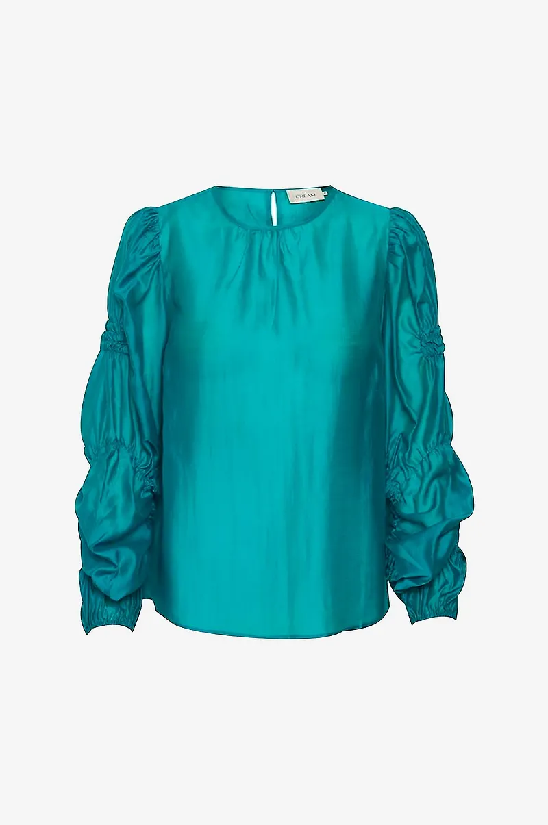 Cream - Blus crMary Blouse - Grön