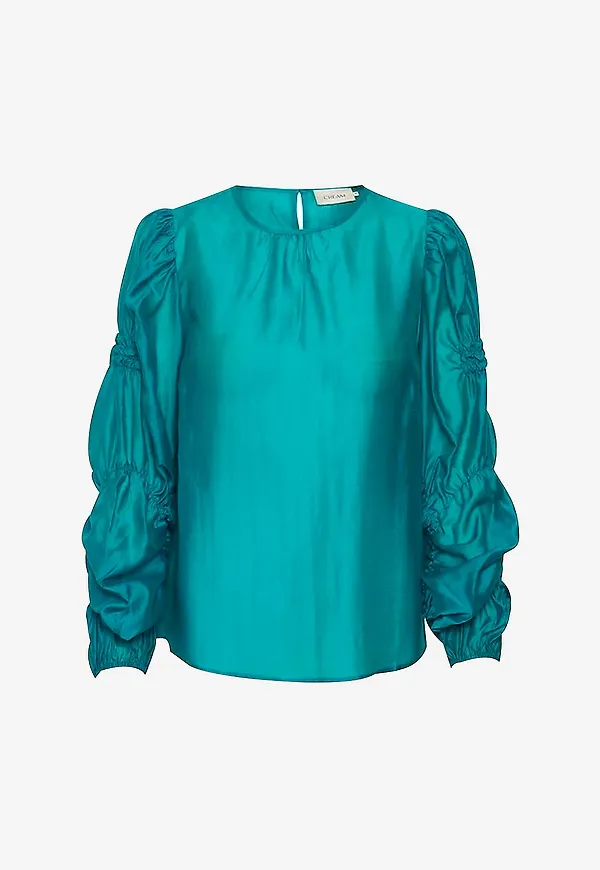 Cream - Blus crMary Blouse - Grön