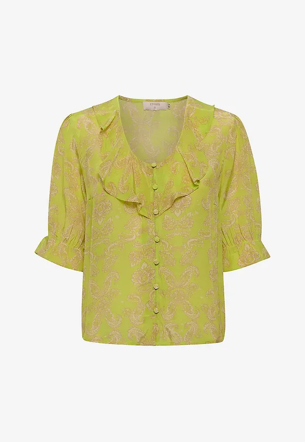 Cream - Blus crParam Blouse - Gul