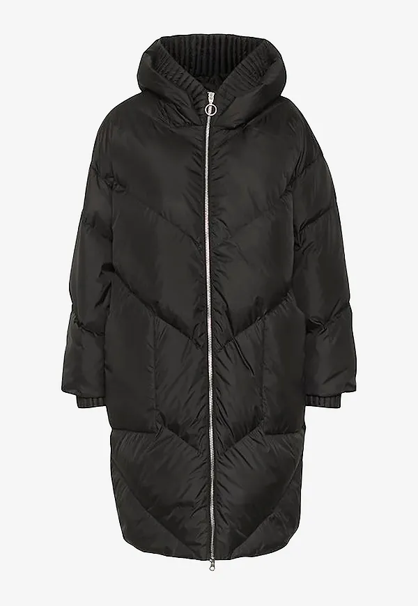 Cream - Dunjacka crCharlott Puffer Jacket - Svart
