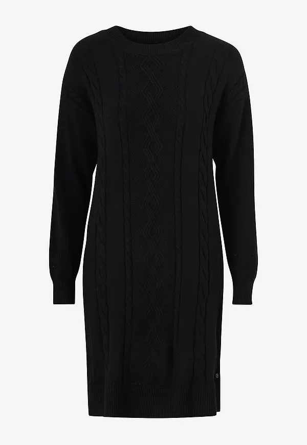 Cream - Klänning crDela Knit Dress - Svart
