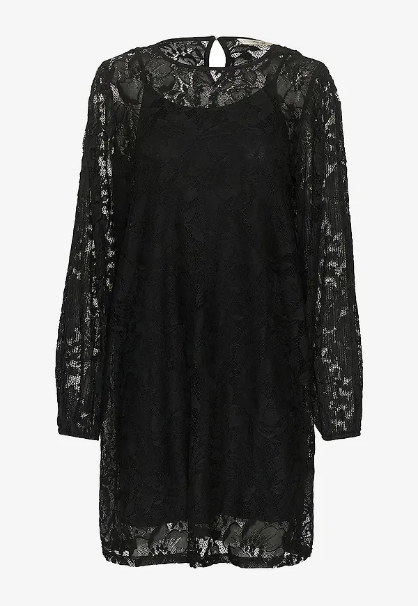 Cream - Klänning crKanni Lace Dress - Svart