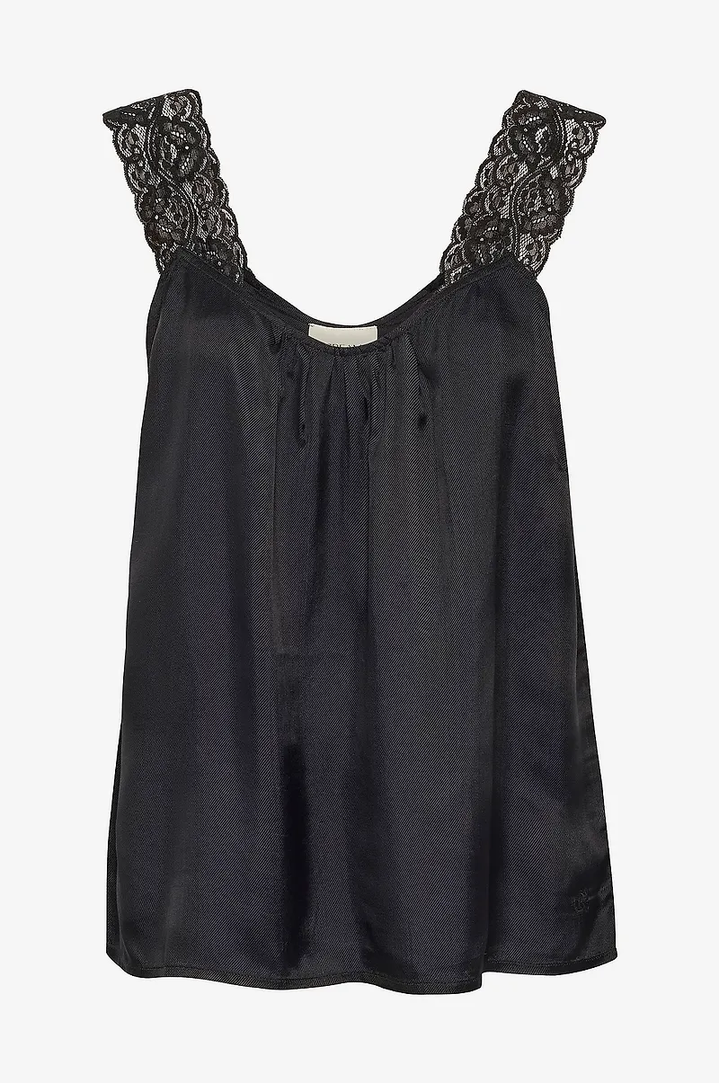 Cream - Topp crLinga Top - Svart