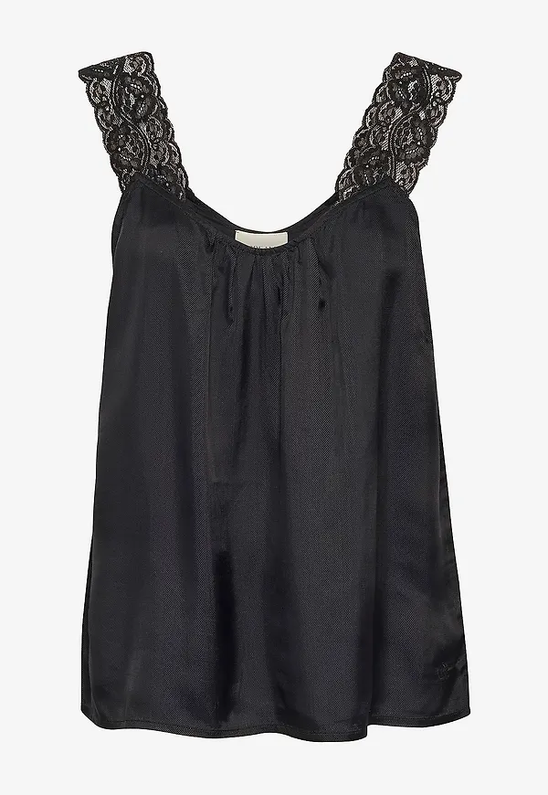 Cream - Topp crLinga Top - Svart