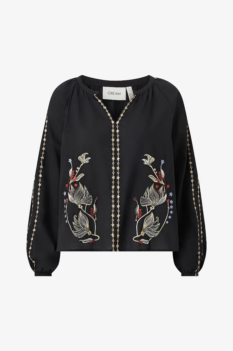 Cream - Blus CRReno Blouse - Svart