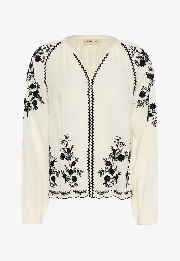 Cream - Blus crSarah - Vit