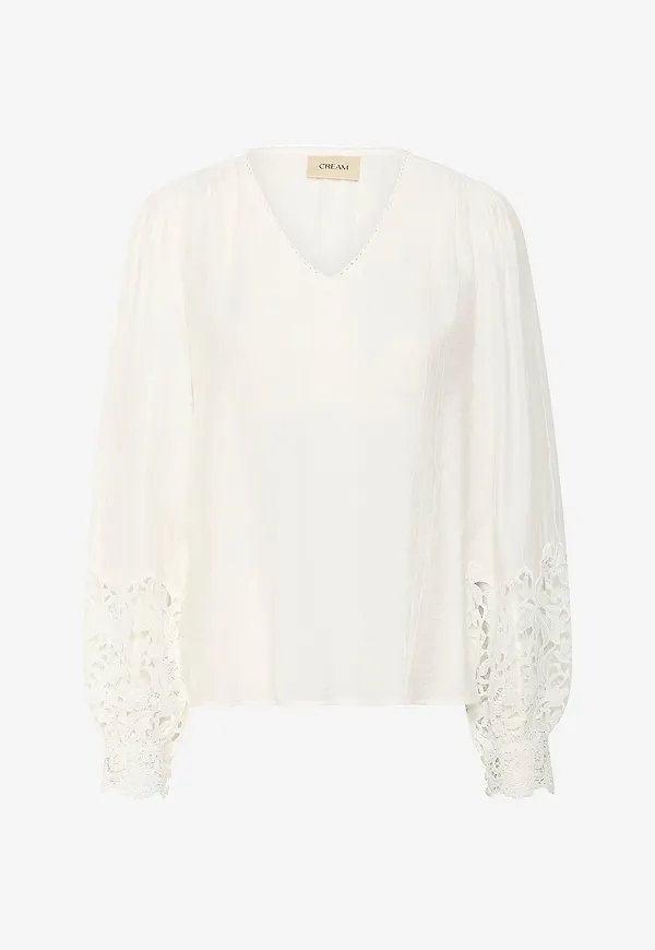 Cream - Blus crTina - Vit