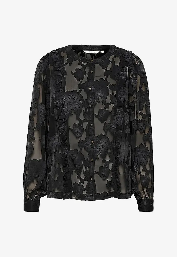 Cream - Blus crYana Shirt - Svart