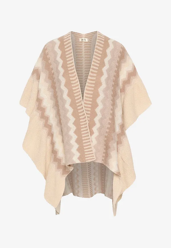 Cream - Cape crCandle Knit - Flerfärgad