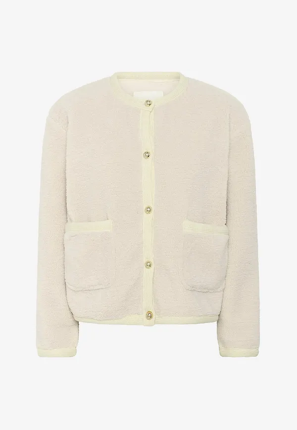 Cream - Cardigan crAnolis - Vit