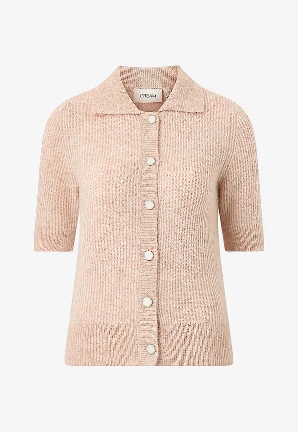 Cream - Cardigan CRSienna Knit Cardigan - Orange