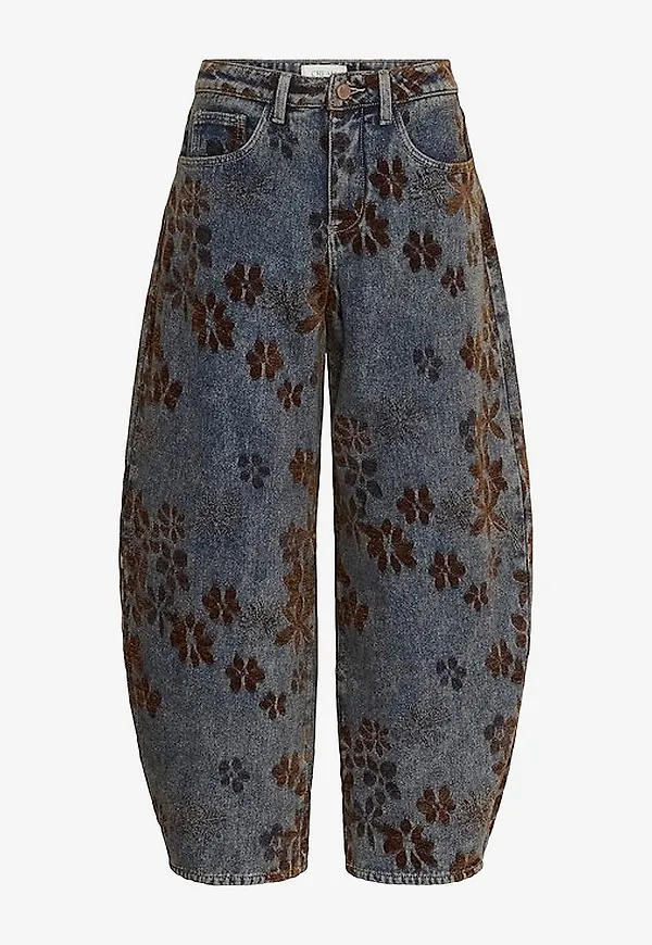 Cream - Jeans CRRamona Barrel - Relaxed Fit - Blå