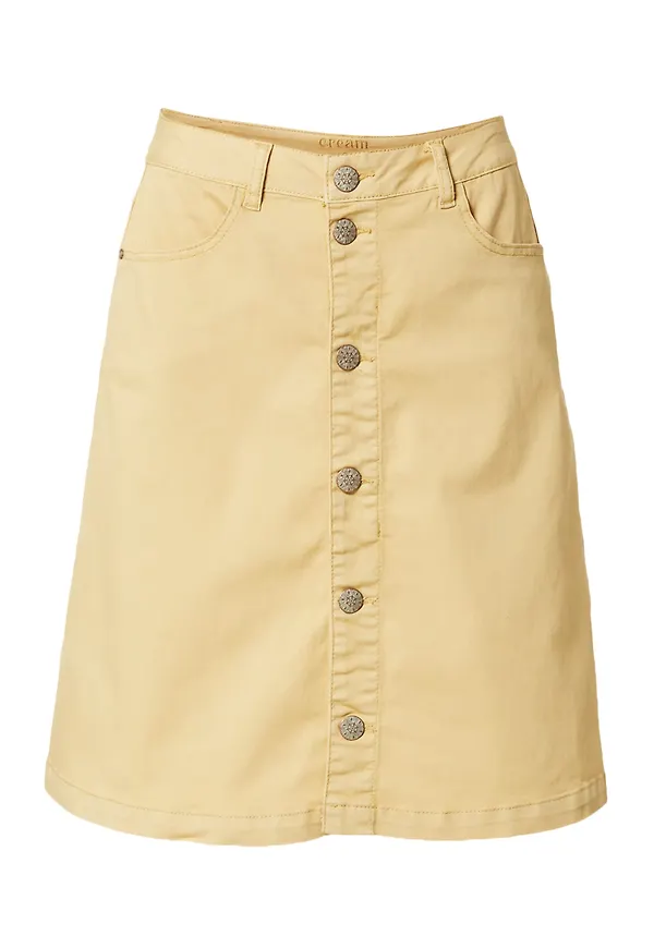 Cream Kjol 'Alma' sand
