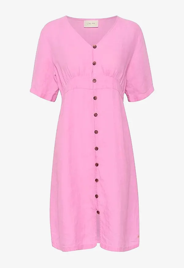Cream - Klänning crBellis Dress - Rosa