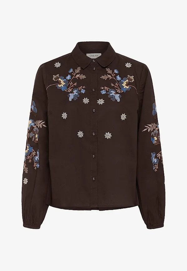 Cream - Skjorta CRPeona Shirt - Brun