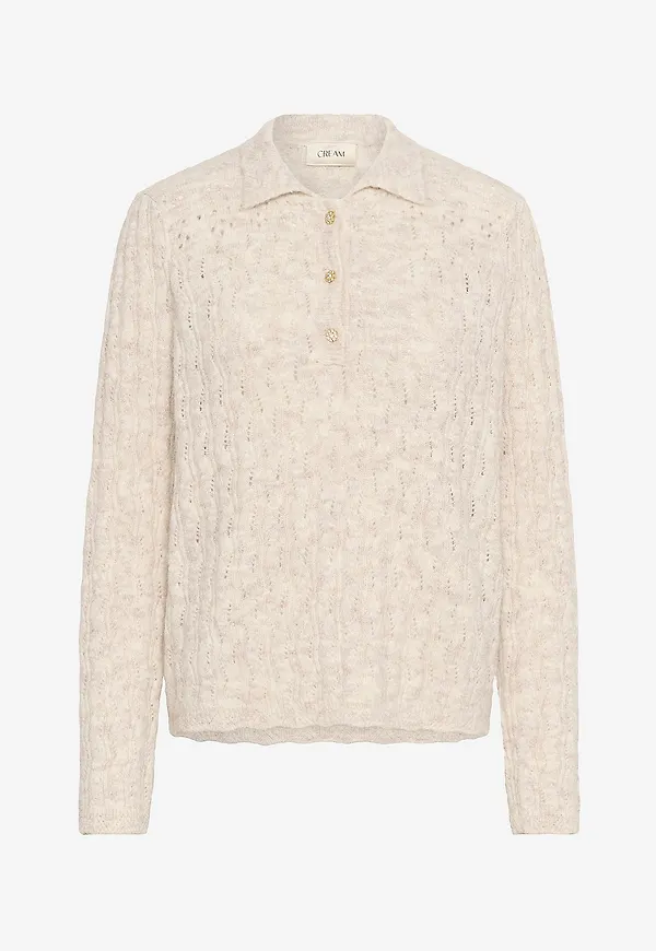 Cream - Tröja crJunah - Beige