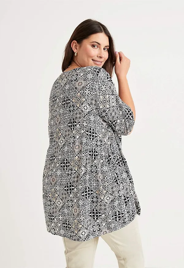 Crepe tunika Mia