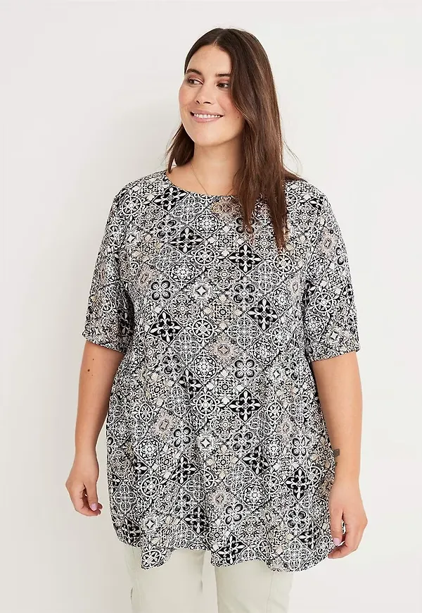 Crepe tunika Mia