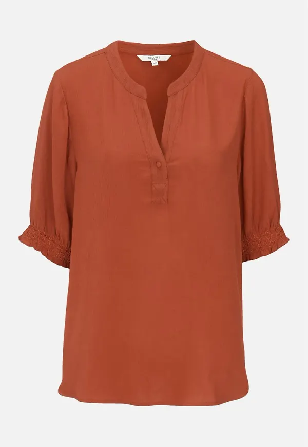 Crepeblus med smock