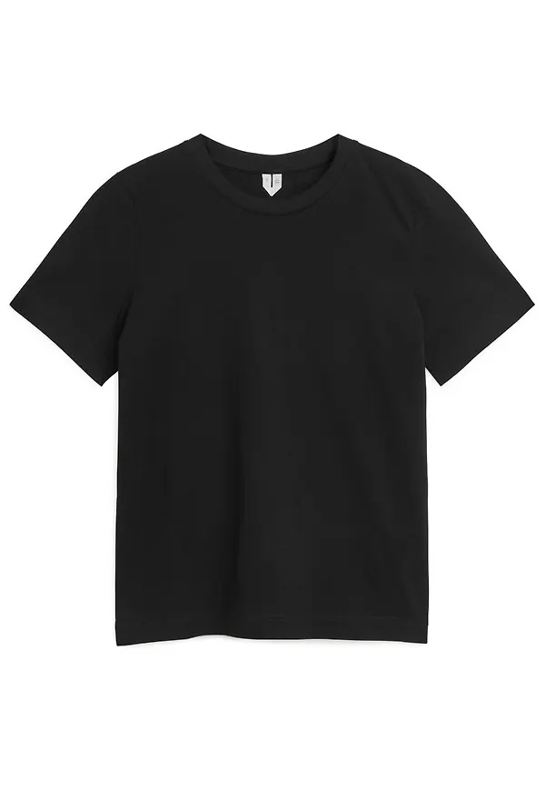 Crew-Neck T-shirt - Black