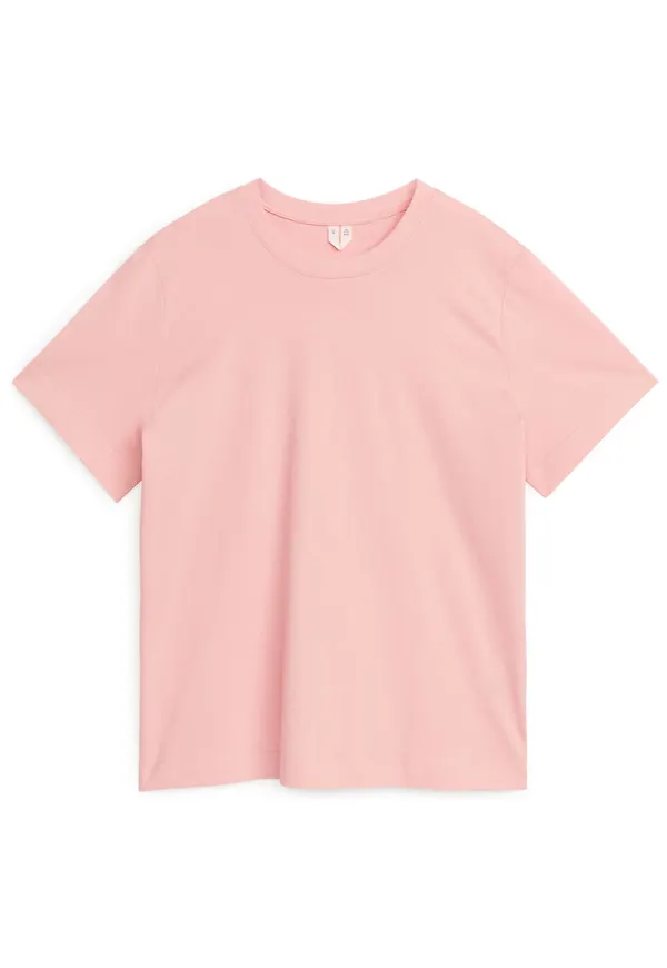Crew-Neck T-shirt - Orange