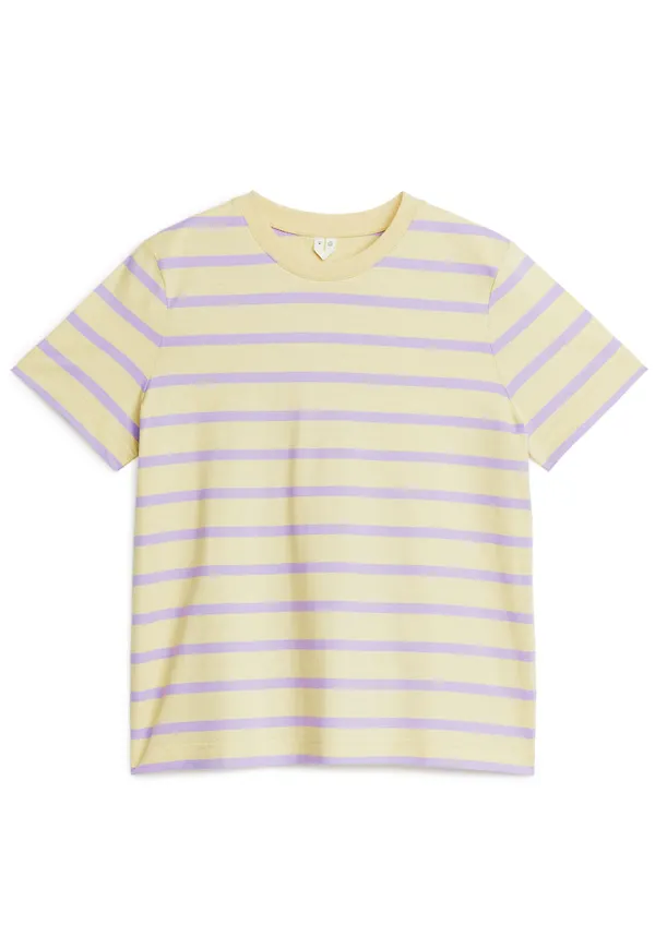 Crew-Neck T-shirt - Purple