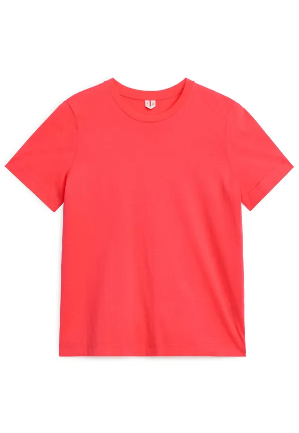 Crew-Neck T-shirt - Red