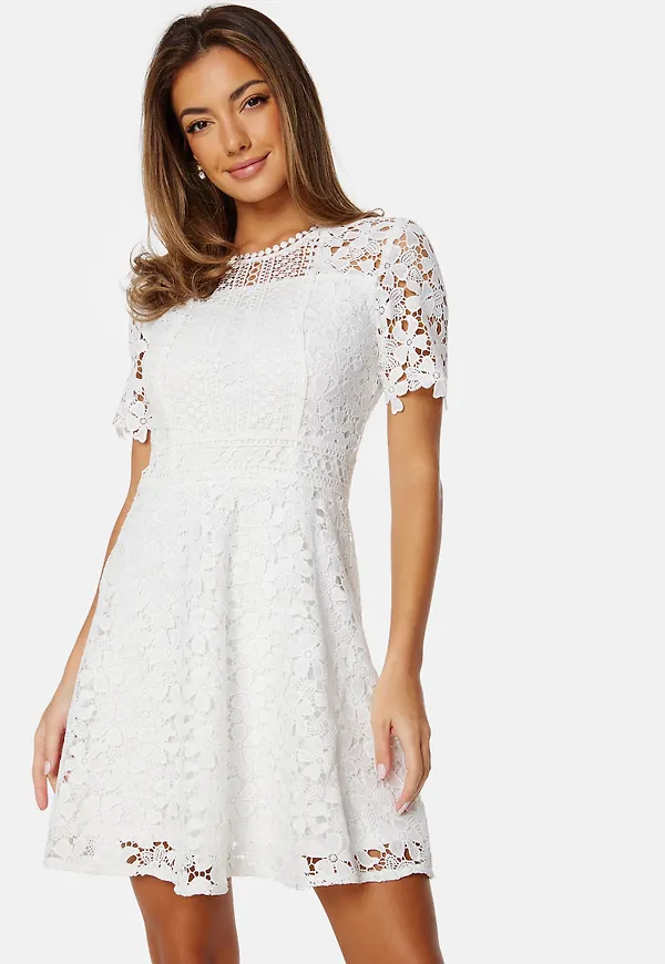 Crochet Lace short dress