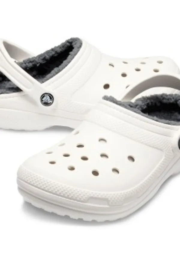 Crocs Classic Lined Clog Vit US M5/W7 (EU 37-38)