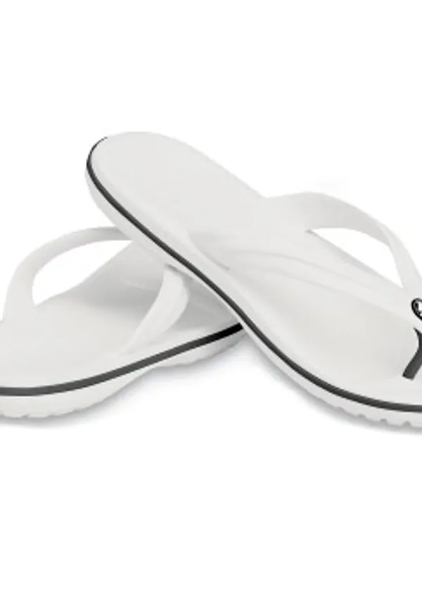 Crocs Crocband Flip Unisex Vit US M10/W12 (EU 43-44)