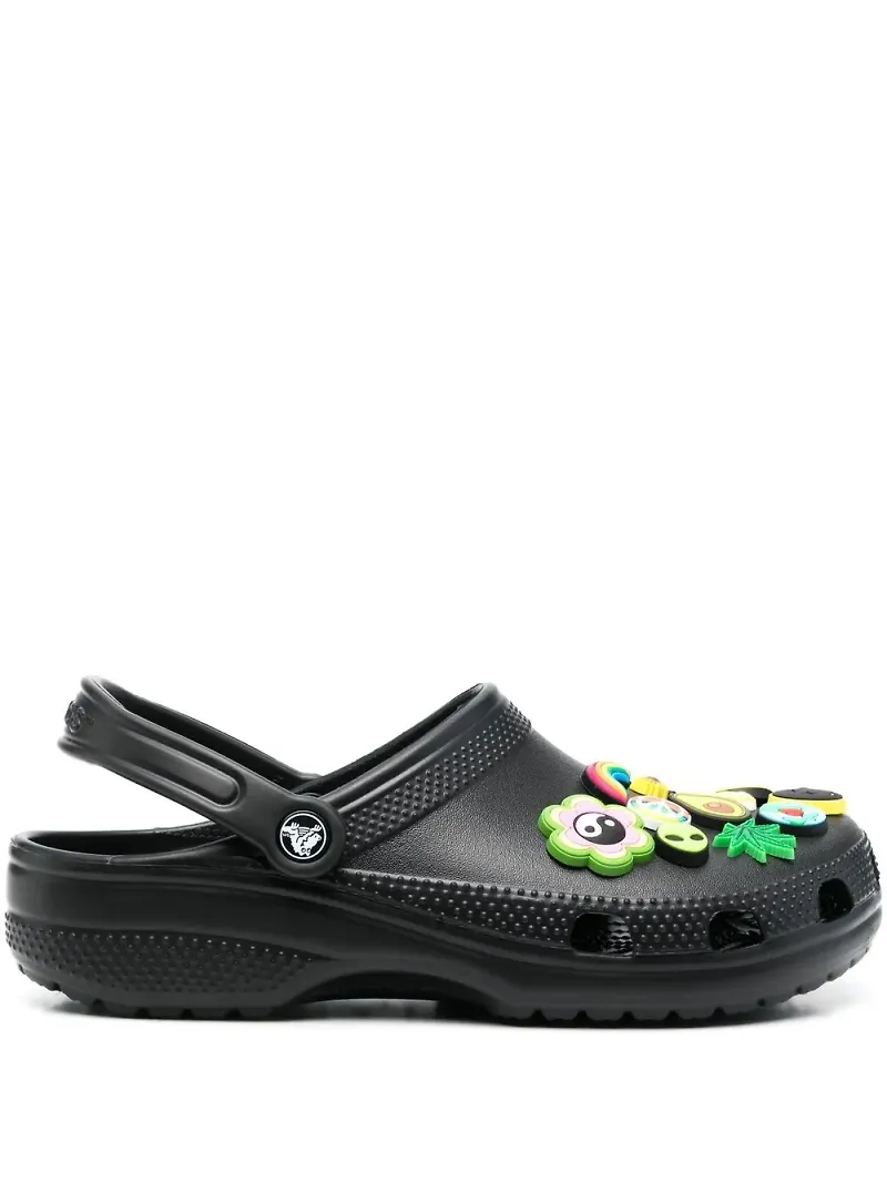 Crocs Hippie Freak slingback-träskor - Svart