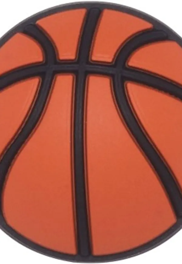 Crocs Jibbitz Tiny Basketball Svart/Orange One Size Barn