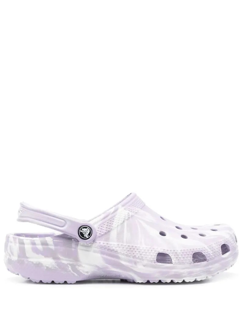 Crocs mönstrade träskor - Lila