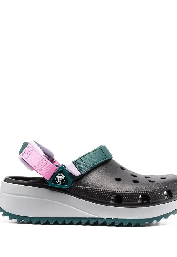 Crocs sandaler med platåsula - Svart