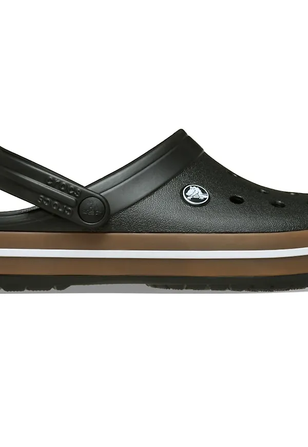 Crocs Unisex Crocband Gum Clog Black