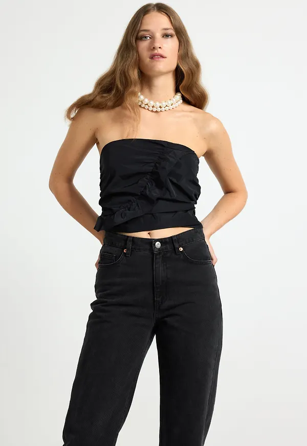 Croppad bandeau-topp