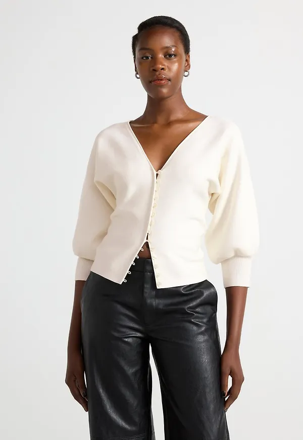 Croppad cardigan