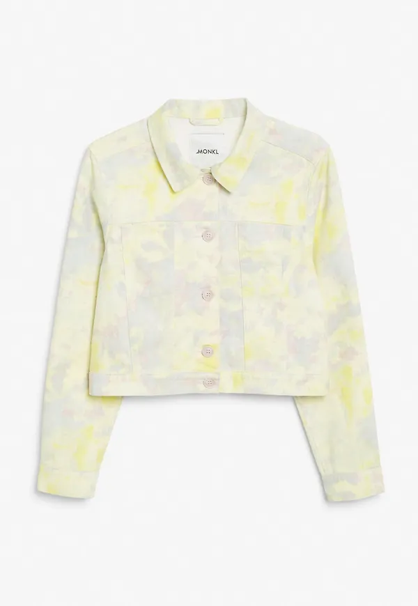 Cropped boxy jacket - Pink
