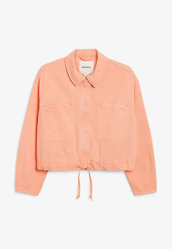 Cropped jacket - Orange