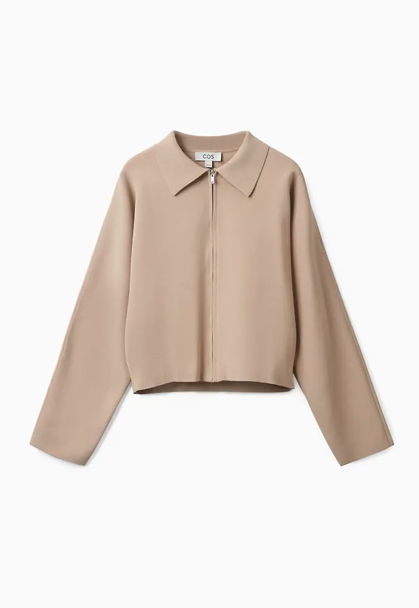 CROPPED KNITTED JACKET