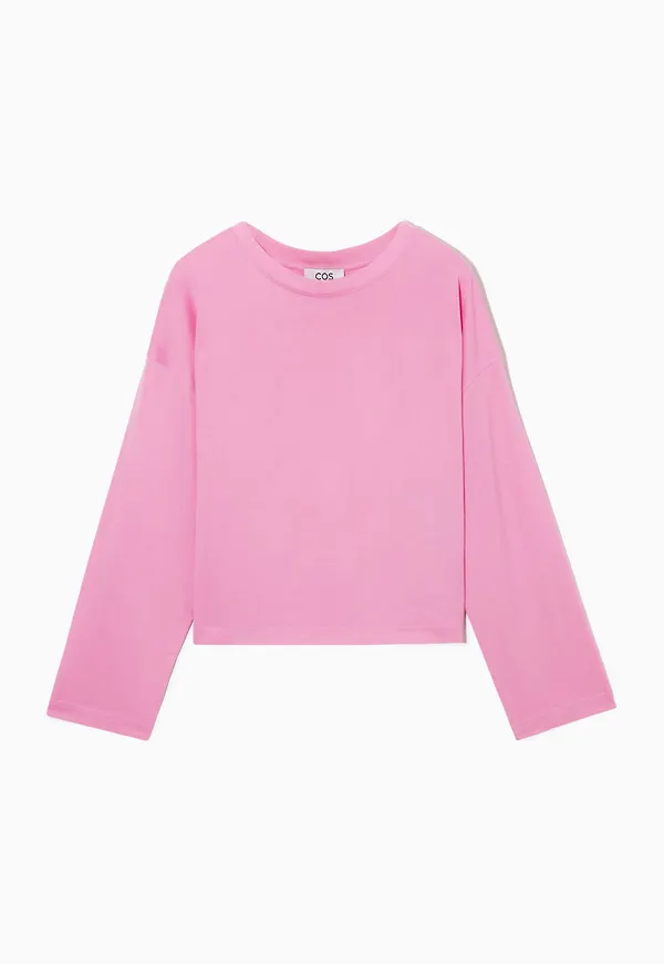 CROPPED LONG-SLEEVED T-SHIRT