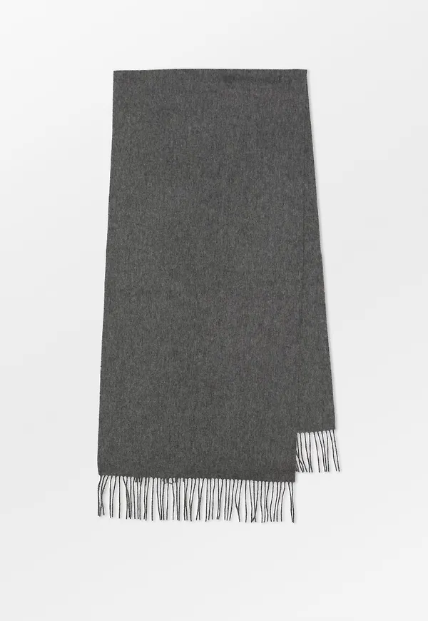 Crystal Edition Wool Scarf - Dark Grey