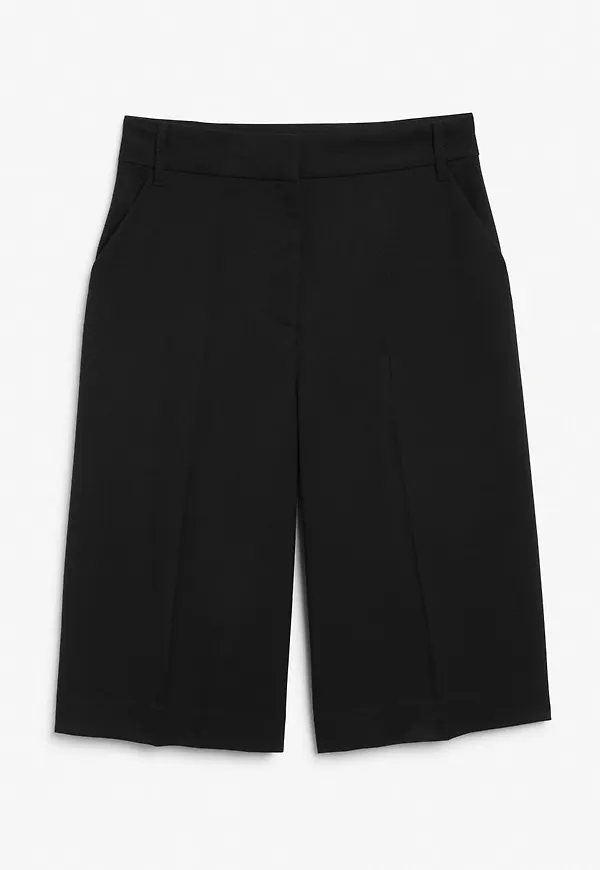 Culotte shorts - Black